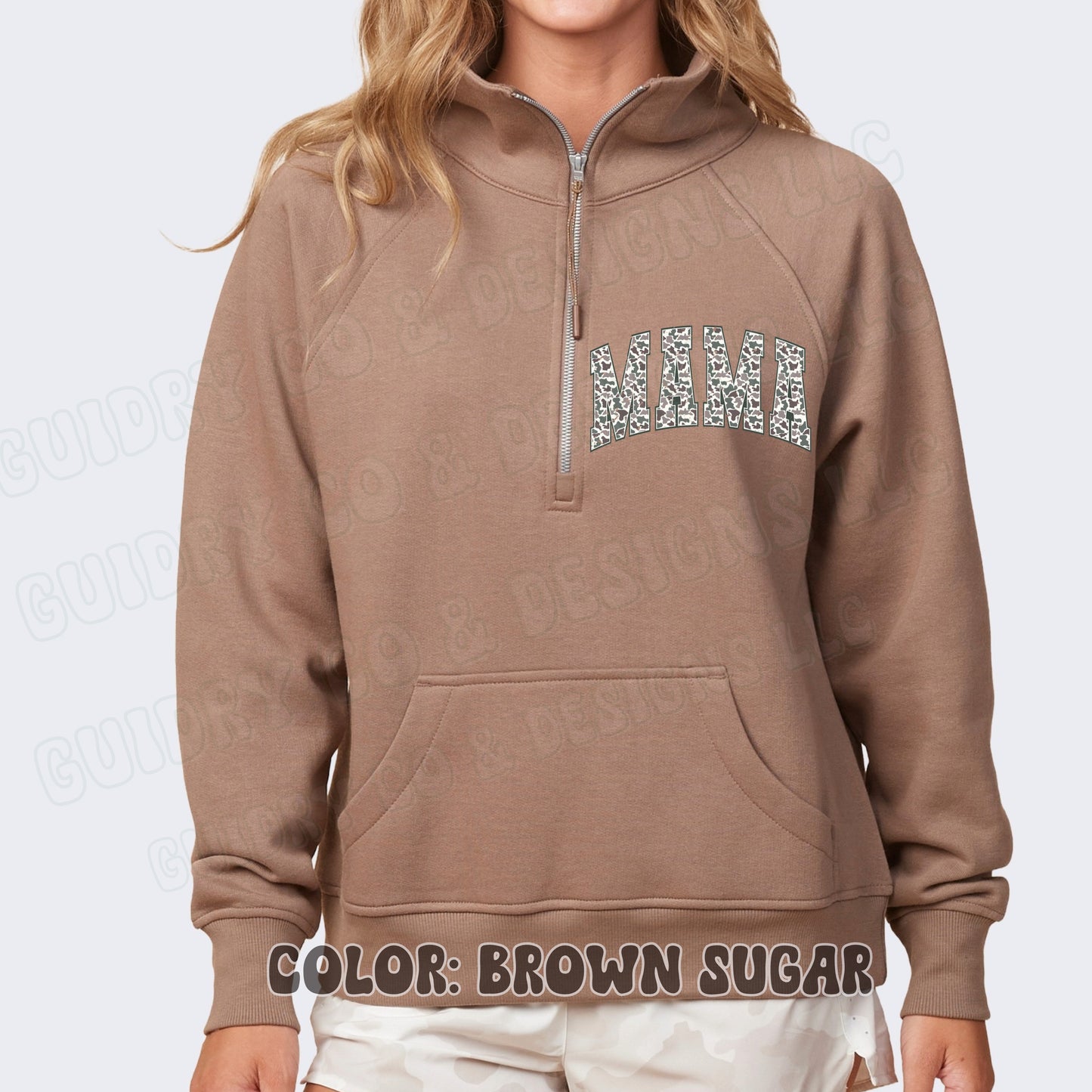 Quarter Zip Sweatshirt DTF