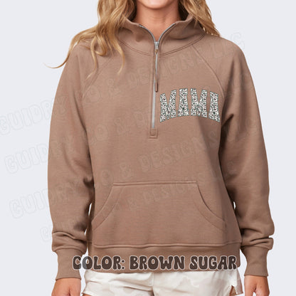 Quarter Zip Sweatshirt DTF