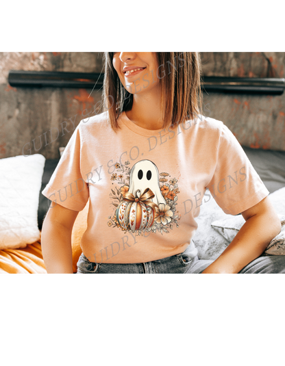 Ghost Pumpkin Floral (PREORDER)