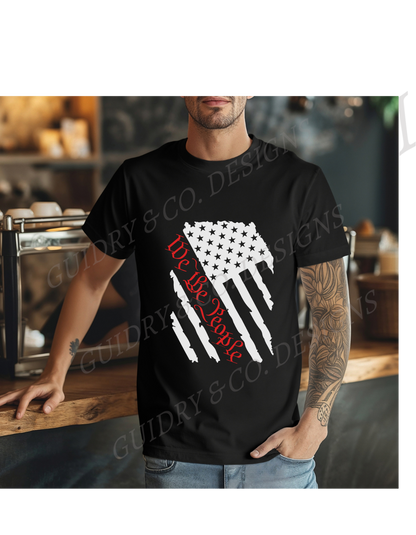We The People Down Flag