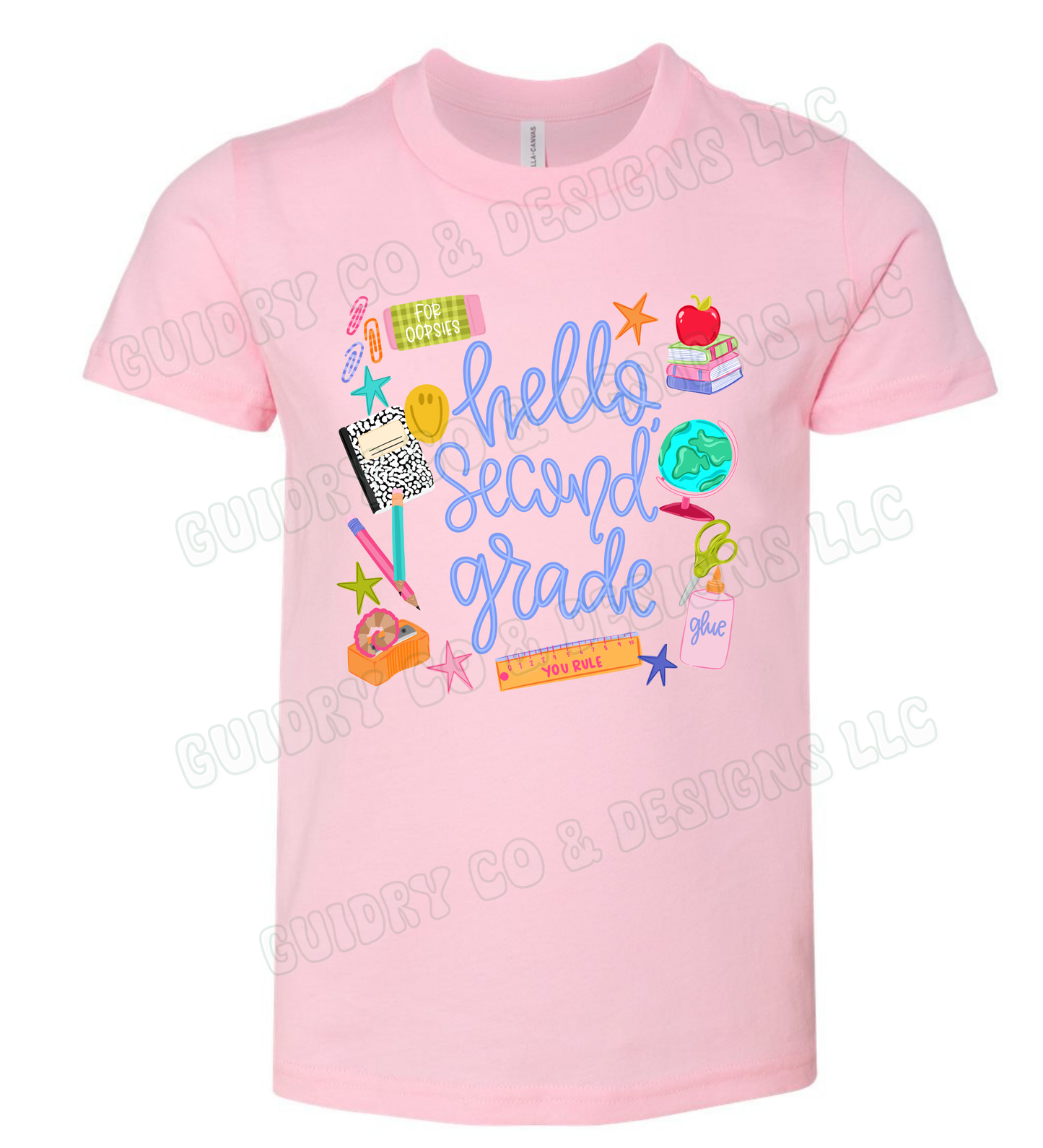 Hello Back to school (toddler & youth size)