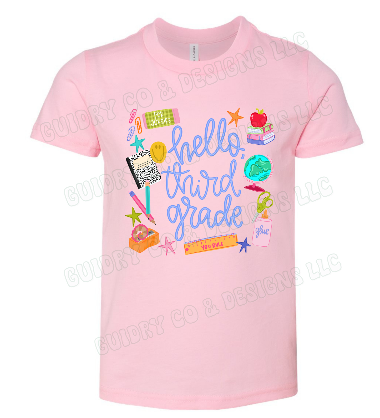 Hello Back to school (toddler & youth size)