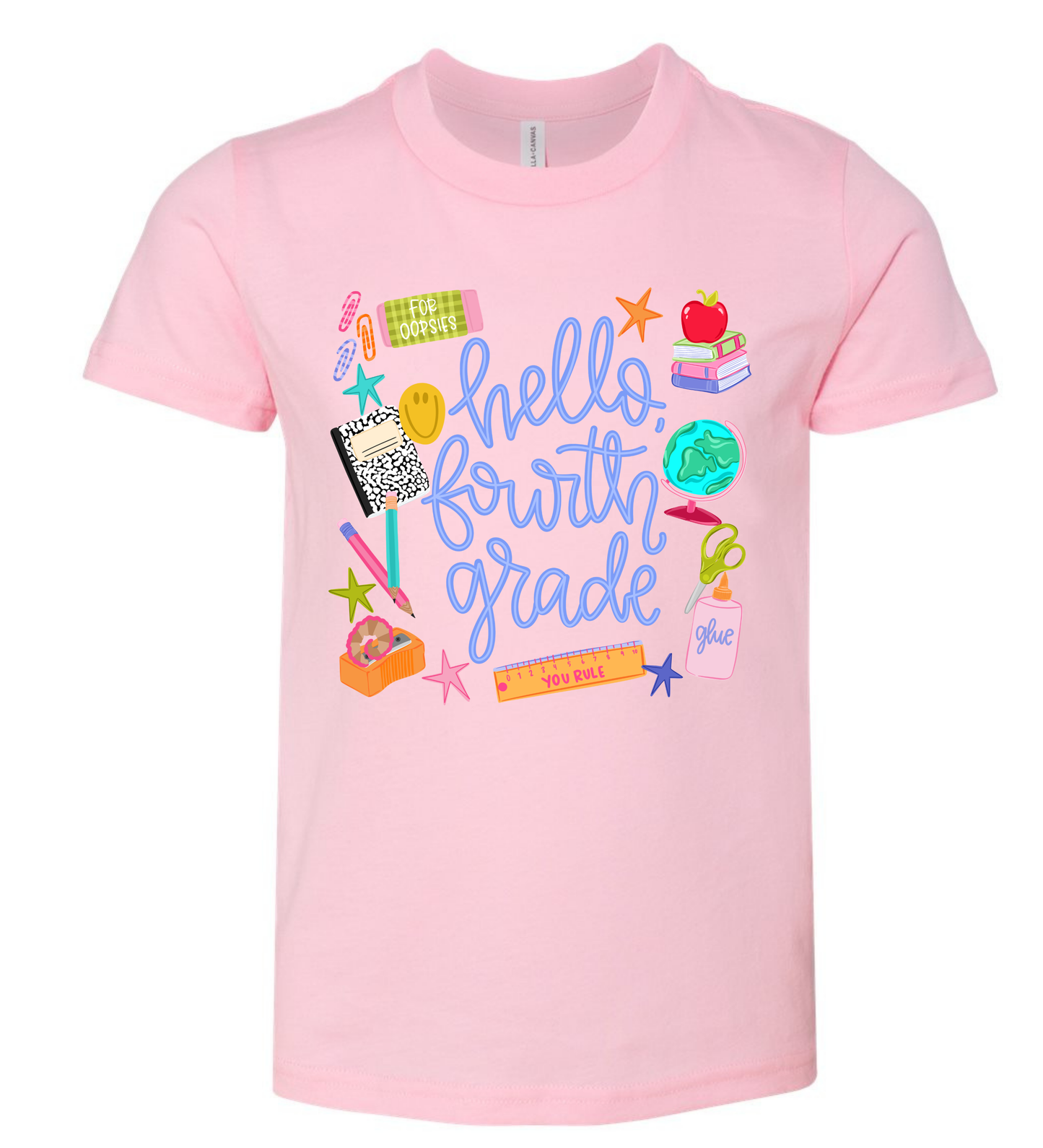 Hello Back to school (toddler & youth size)