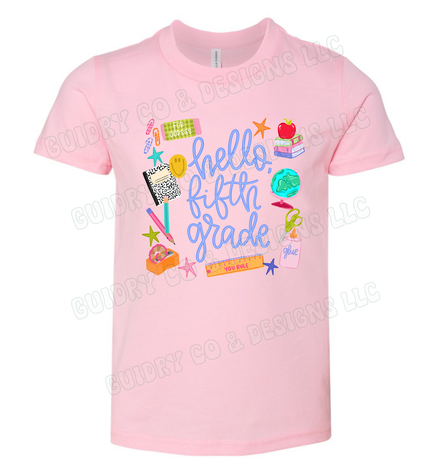 Hello Back to school (toddler & youth size)