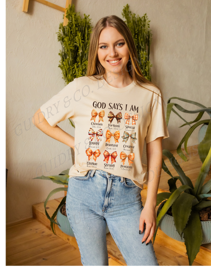 God Says I Am Bow (PREORDER)
