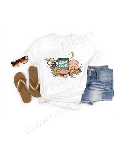 Camp Mama Distressed