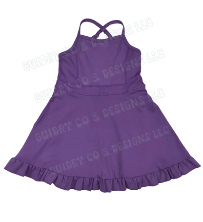 Active Toddler Dress (Embroidery)