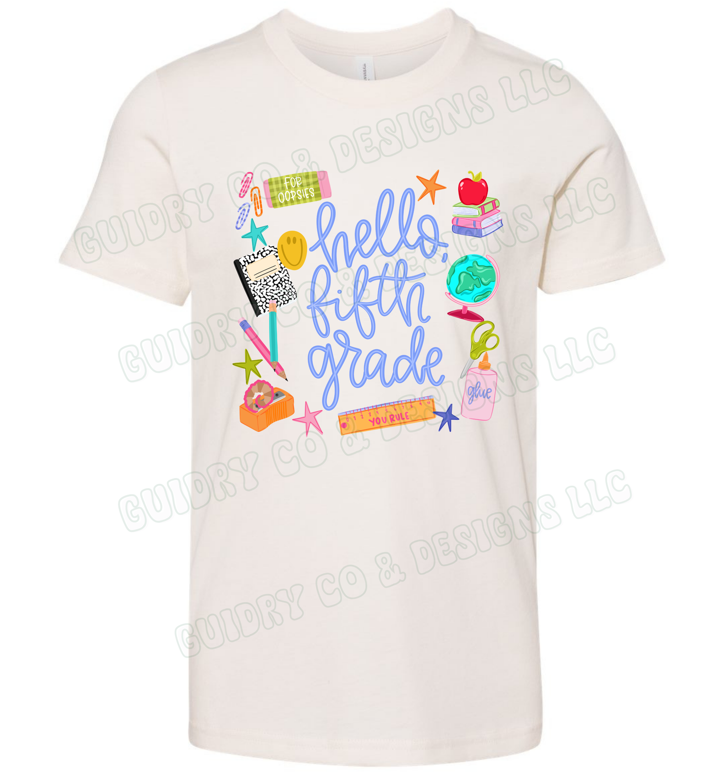 Hello Back to school (toddler & youth size)
