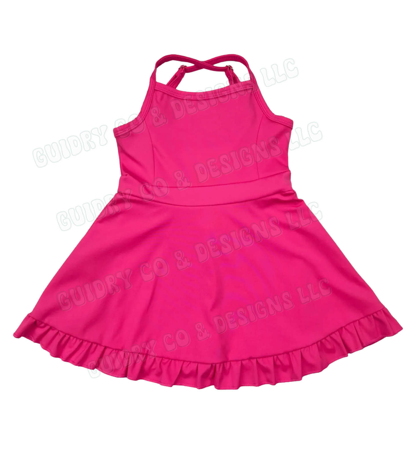 Active Toddler Dress (Embroidery)