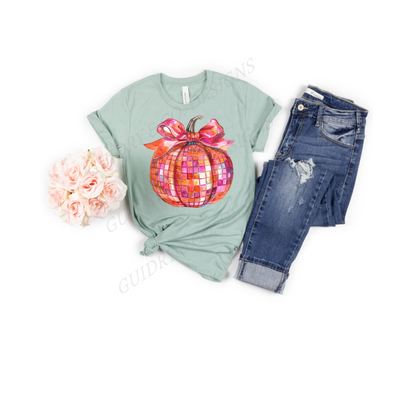Disco Pumpkin Ball (Bella Canva) PREORER