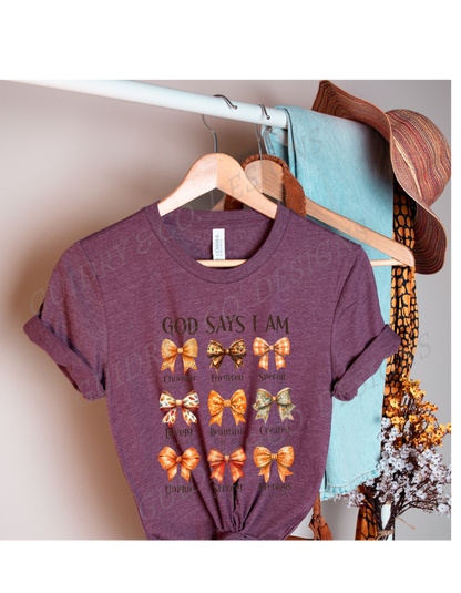 God Says I Am Bow (PREORDER)