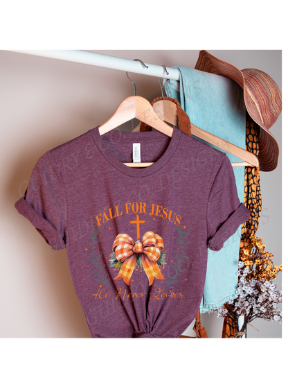 Fall For Jesus He Never Leaves (PREORDER)