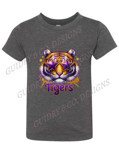 Toddler Tiger Purple Glasses