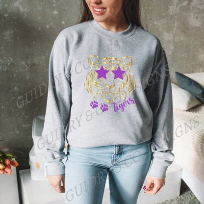 Gildan Sweatshirt Gold Tiger
