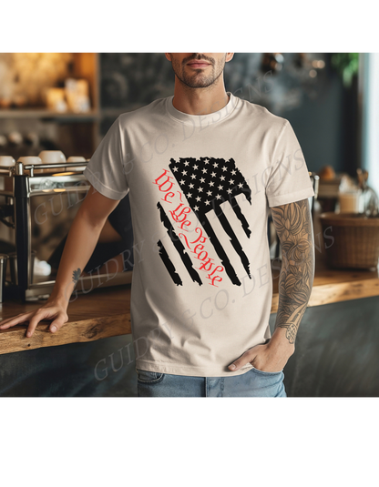 We The People Down Flag