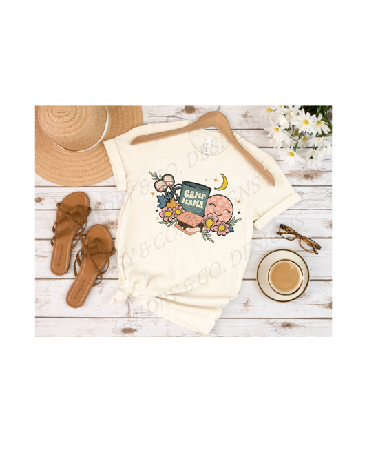Camp Mama Distressed