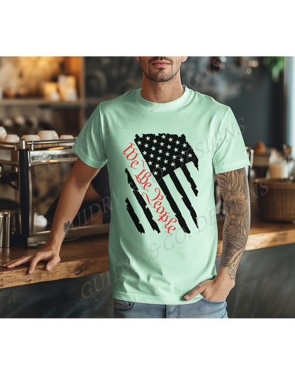We The People Down Flag