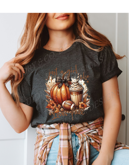 Just A Girl Who Loves Fall (Bella Canva)