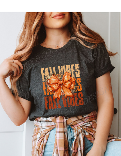 Fall Vibes Bow (Bella Canva)