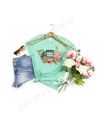 Camp Mama Distressed