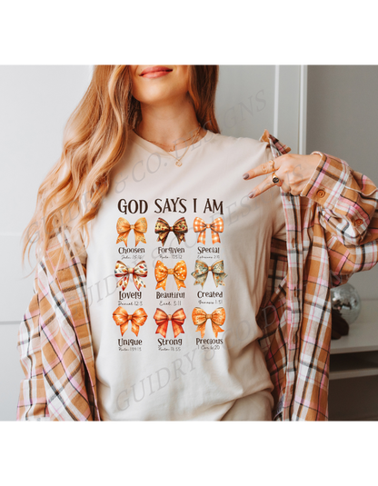 God Says I Am Bow (PREORDER)