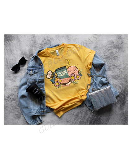 Let's Get Toasty Distressed