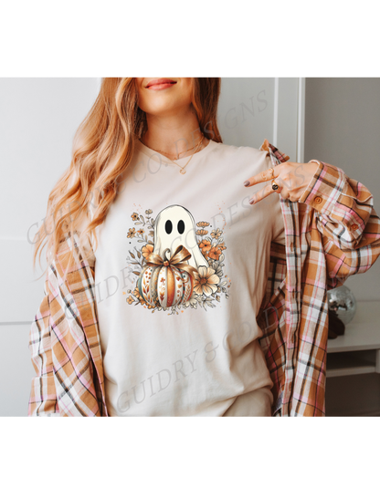 Ghost Pumpkin Floral (PREORDER)