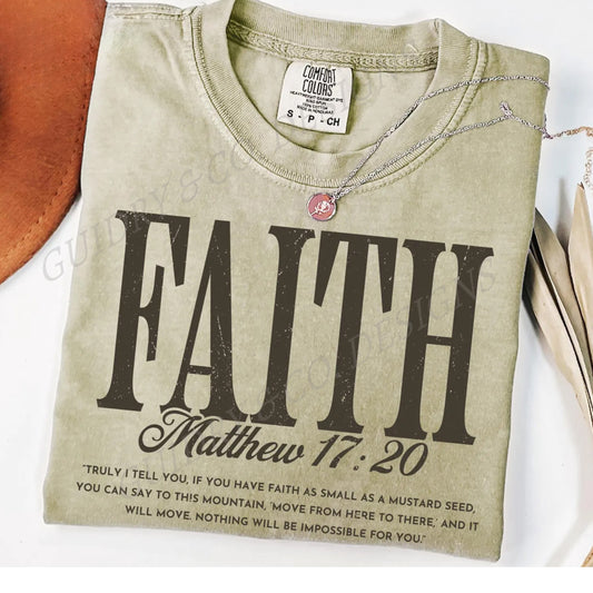 Faith- Matthew 17:20