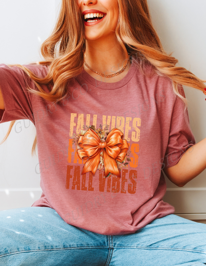 Fall Vibes Bow (Bella Canva)