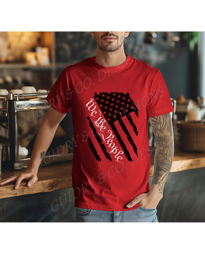 We The People Down Flag