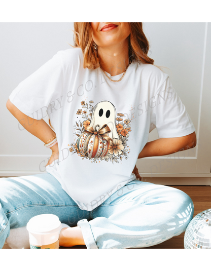 Ghost Pumpkin Floral (PREORDER)