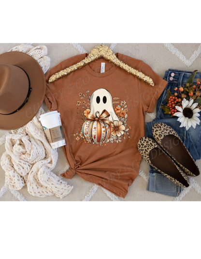 Ghost Pumpkin Floral (PREORDER)