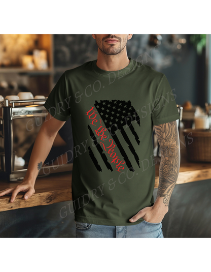 We The People Down Flag
