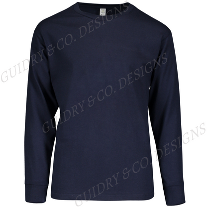 Youth Long Sleeve Pick PATCH During live then color shirt