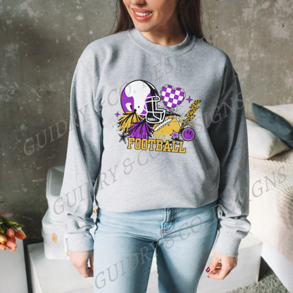 Retro tiger football Sweatshirt