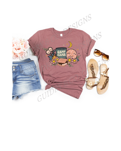 Camp Mama Distressed