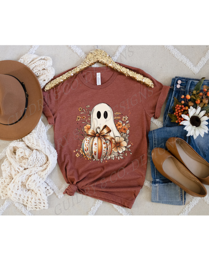 Ghost Pumpkin Floral (PREORDER)