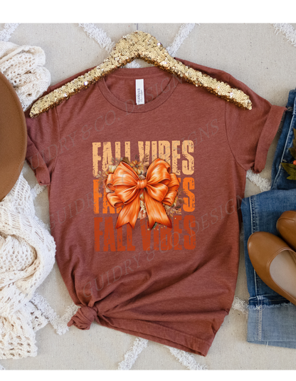 Fall Vibes Bow (Bella Canva)