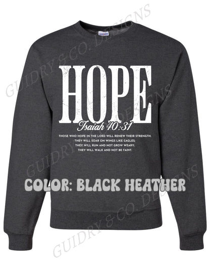 Christian Sweatshirt (White distressed style)