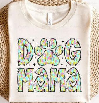 Dog MAMA Bella Canva Shirt
