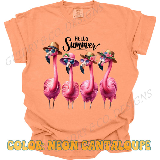 HELLO SUMMER FLAMINGO