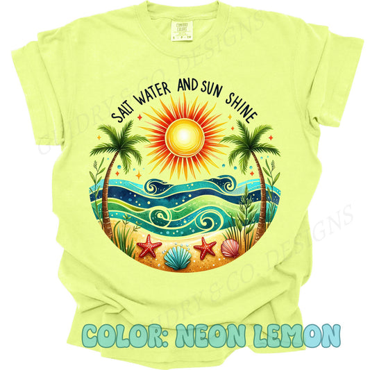 SALT WATER AND SUN SHINE