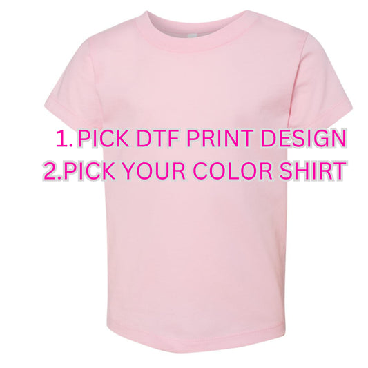 DTF Shirts & Onesies (baby/toddler)