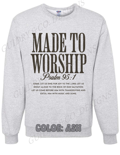 Christian Sweatshirt (Distressed style)